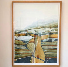 Stefan Gevers  "After the rain" - Original Watercolour