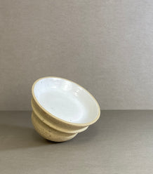 White Bowl Yellow