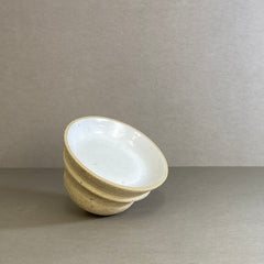 White Bowl Yellow