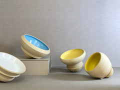Light Blue Tumbling Bowl