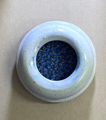 Wall Dish in Light Blue