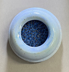 Wall Dish in Light Blue