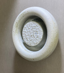 Wall Dish in White