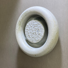 Wall Dish in White