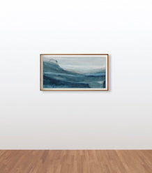 Watercolour "Blue Hills"