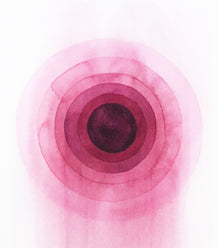 Stefan Gevers original artwork - Midnight Sun - Pink - SOLD